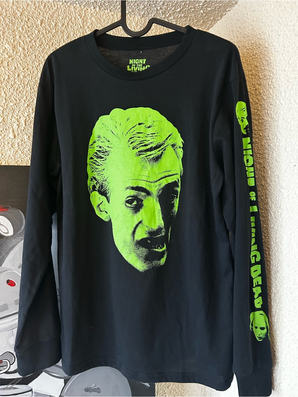Night Of The Living Dead - Black Long-Sleeve Graphic Tee